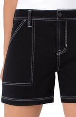 Liverpool Shorts with Contrast Stitch