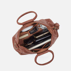 HOBO Sheila Medium Satchel- Burnished Saddle