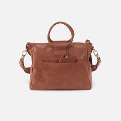 HOBO Sheila Medium Satchel- Burnished Saddle