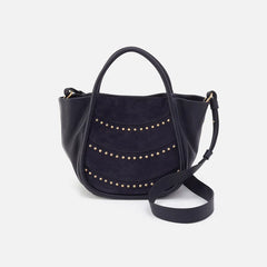 HOBO Margot Satchel- Navy Studs