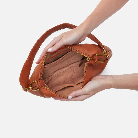 HOBO Advance Shoulder Crossbody- Warm Honey