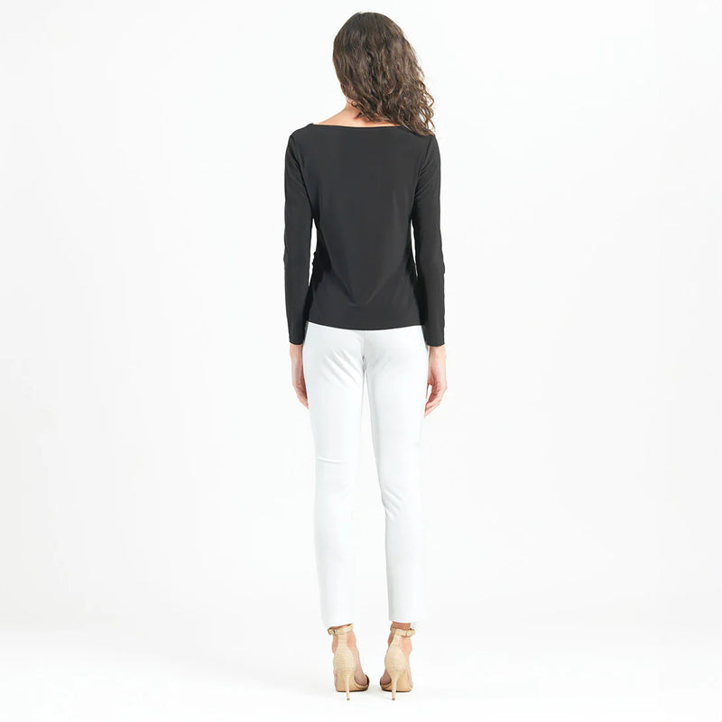 Clara Sun Woo Side Twist Top