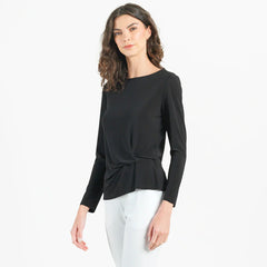 Clara Sun Woo Side Twist Top