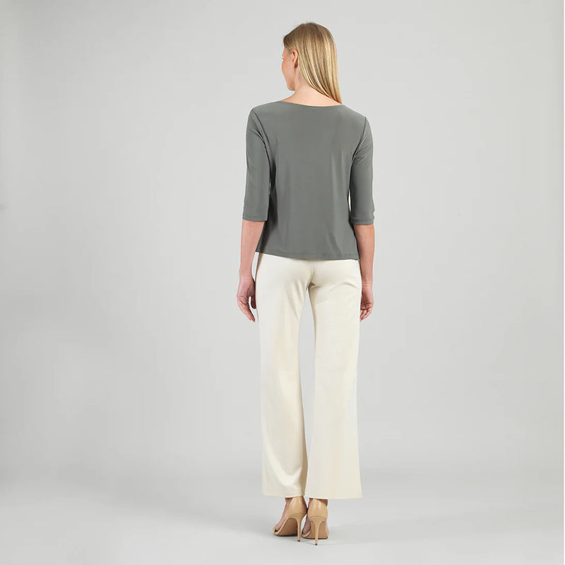 Clara Sun Woo Basic 3/4 Sleeve Top- Multiple Colors!