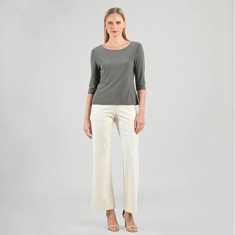 Clara Sun Woo Basic 3/4 Sleeve Top- Multiple Colors!