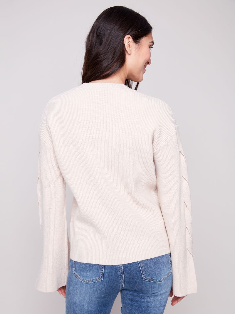Charlie B. Cable Detail Sweater
