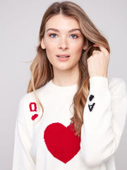 Charlie B. Queen Of Hearts Sweater