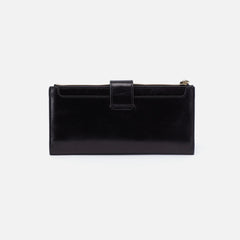 HOBO Dunn Continental Wallet- Black