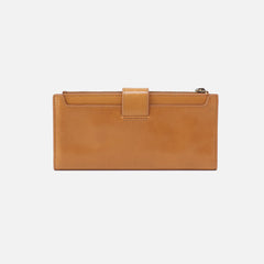 HOBO Dunn Continental Wallet- Natural