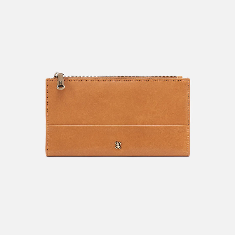 HOBO Jill Large Bifold Wallet- Natural