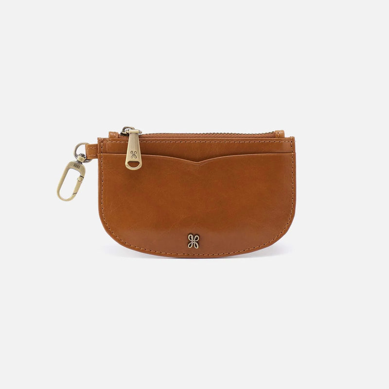 HOBO Luna Card Pouch- Truffle