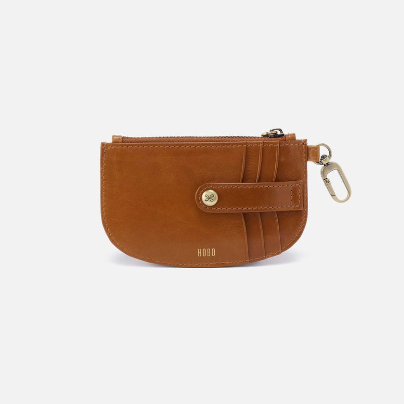 HOBO Luna Card Pouch- Truffle