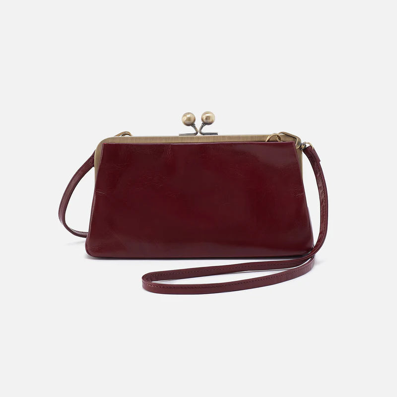 HOBO Lauren Frame Crossbody- Winterberry