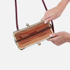 HOBO Lauren Frame Crossbody- Winterberry