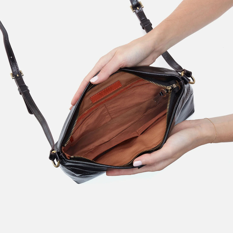 HOBO Romy Medium Crossbody- Black