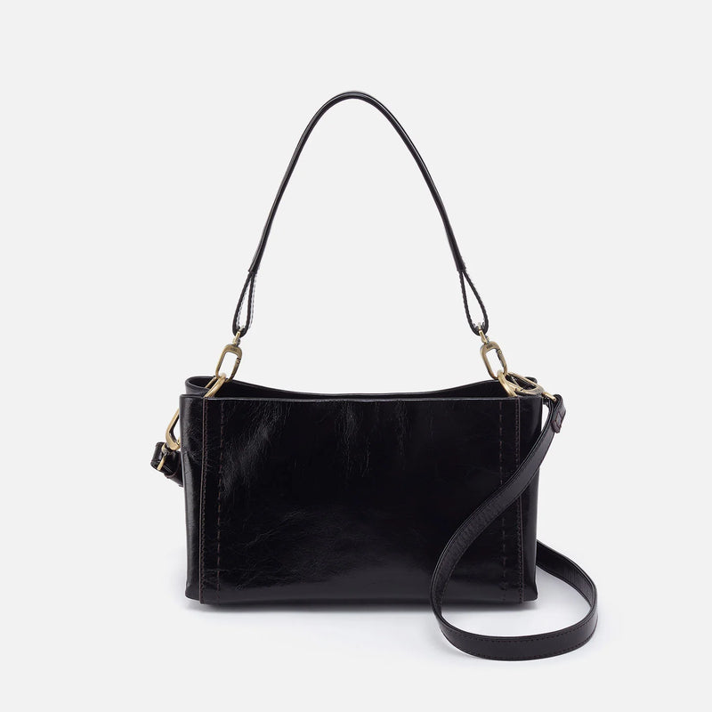 HOBO Seneca Shoulder Crossbody- Black