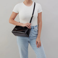 HOBO Seneca Shoulder Crossbody- Black