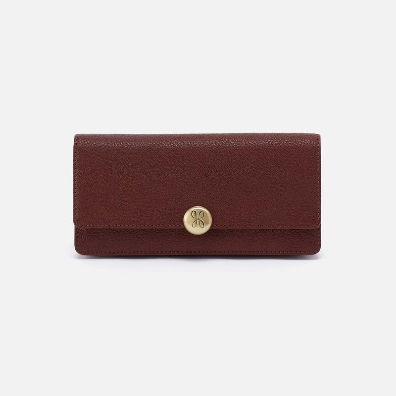 HOBO Hutton Large Wallet- Brown Bear