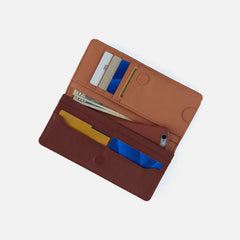 HOBO Hutton Large Wallet- Brown Bear