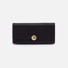 HOBO Hutton Large Wallet- Black