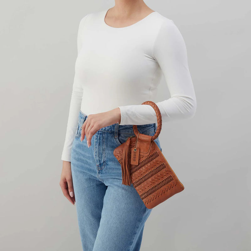 HOBO Sable Wristlet- Harvest Wheat