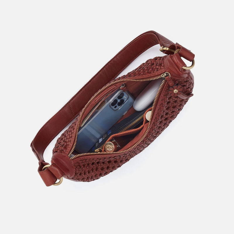 HOBO Hazel Sling- Woven Chestnut