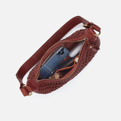 HOBO Hazel Sling- Woven Chestnut