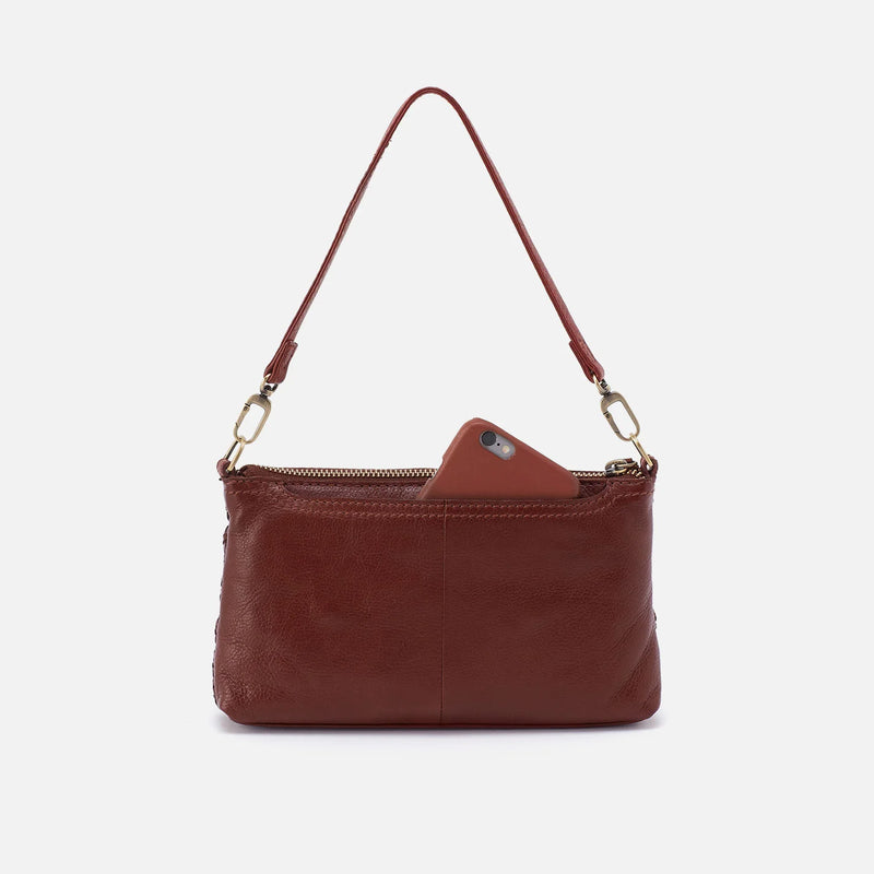 HOBO Darcy Crossbody- Woven Chestnut