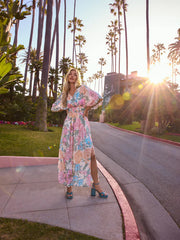 Charlie B. Dahlia Floral Maxi Dress