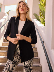 Charlie B. Crepe Blazer