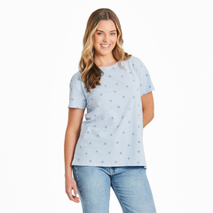 Life is Good Ditsy Daisies Tee