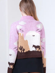 Western Knit Cardigan- 2 Colors!