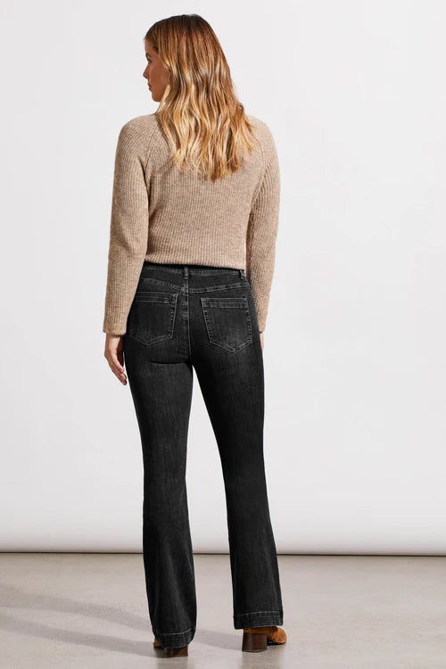 Tribal Audrey Pull-On Flare Jeans- Multiple Colors!