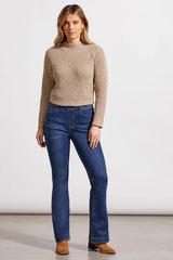 Tribal Audrey Pull-On Flare Jeans- Multiple Colors!