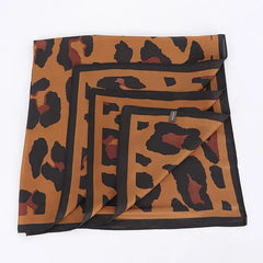 Leopard Luxe Square Scarf