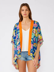 Vibrant Floral Kimono