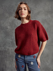 Charlie B. Balloon Sleve Sweater- Multiple Colors