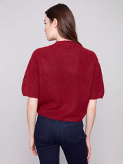 Charlie B. Balloon Sleve Sweater- Multiple Colors