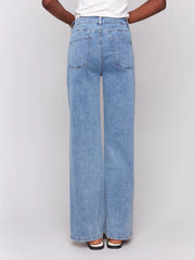 Chloe Light Blue Wide Leg Jean