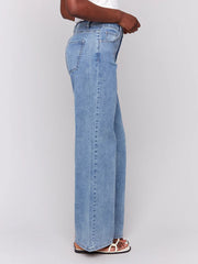 Chloe Light Blue Wide Leg Jean