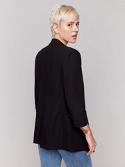 Charlie B. Crepe Blazer