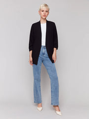 Charlie B. Crepe Blazer
