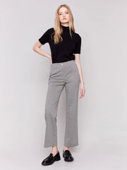 Charlie B. Plaid Ponte Flare
