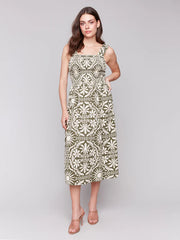 Charlie B. Printed Midi Dress
