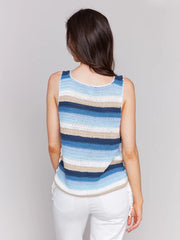 Charlie B. Hand-Knit Sleeveless Crotchet Top- 2 Colors!