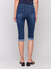 Charlie B. Denim Pedal Pusher- 2 Colors!