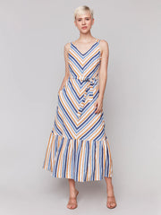 Charlie B. Chevron Striped Maxi