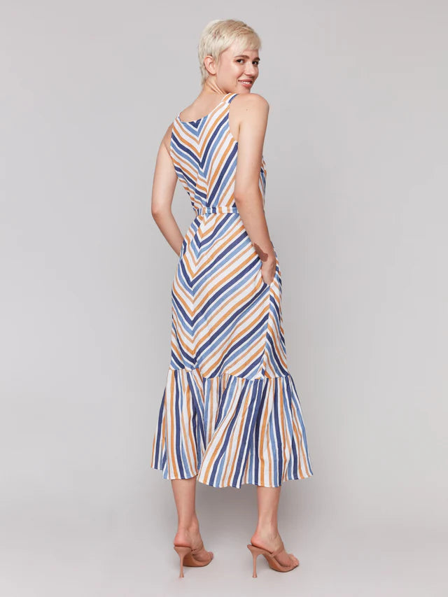 Charlie B. Chevron Striped Maxi