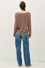 Lightweight Knit Pocket Sweater- 3 Colors