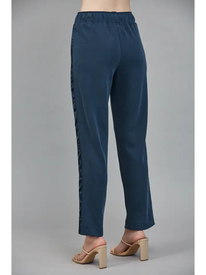 FATE Satin Trim Lounge Pant